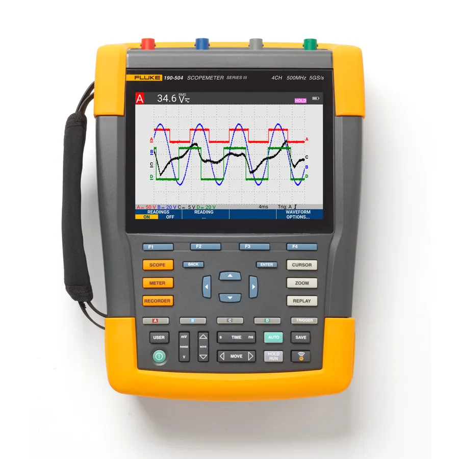 Fluke 190-504-III Oscilloscopio Portatile