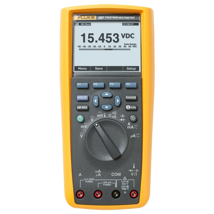 Multimetro di Registrazione True-RMS Fluke 287 CAL con TrendCapture