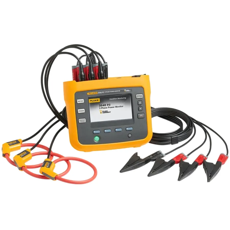 Kit Monitor di Potenza Trifase Fluke 3540 FC