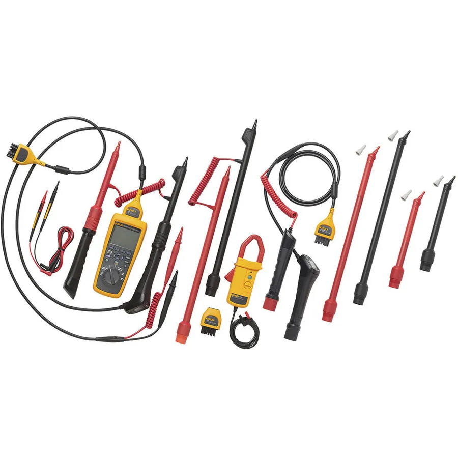 Fluke FLUKE-BT521ANG Analizzatore di batterie con sonde angolate e diritte