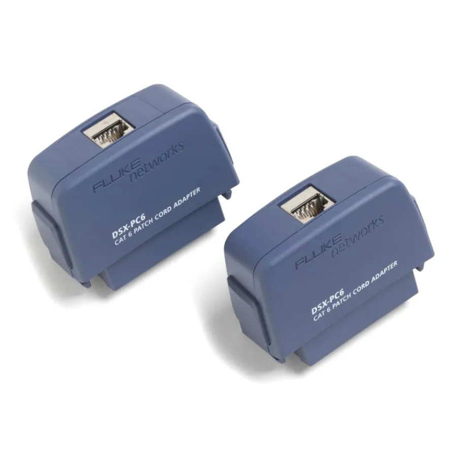 Fluke Networks DSX-PC6S Set di Adattatori Cavo Patch Cat 6