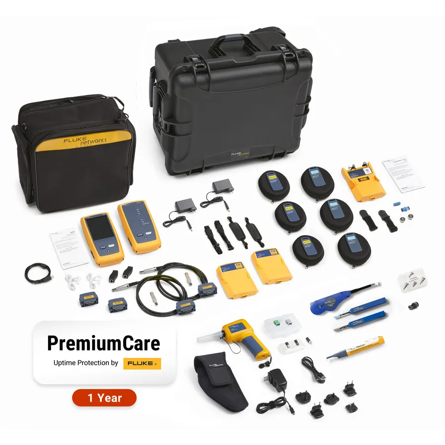 Fluke Networks DSX2-8000OI/GLD Versiv Analizzatore di Cavi e Fibre