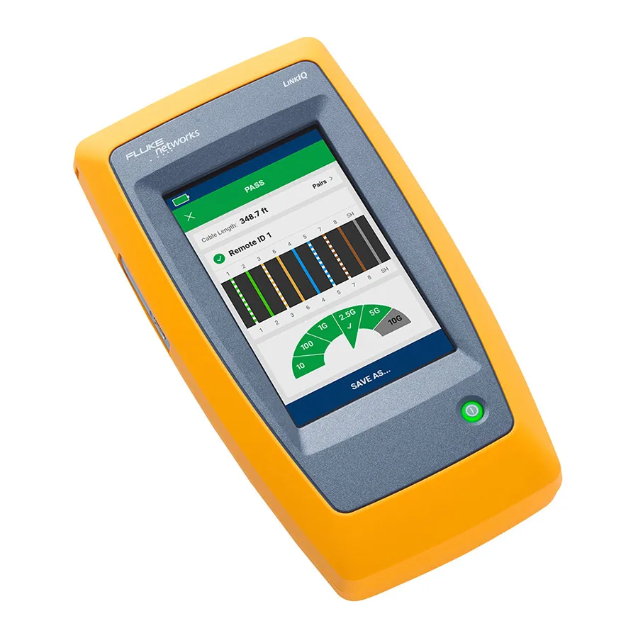 Fluke Networks LIQ-100/FPC3 Tester di Cavi e Reti
