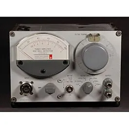 Amplificatore Sintonizzato General Radio 1232A e Rilevatore di Null