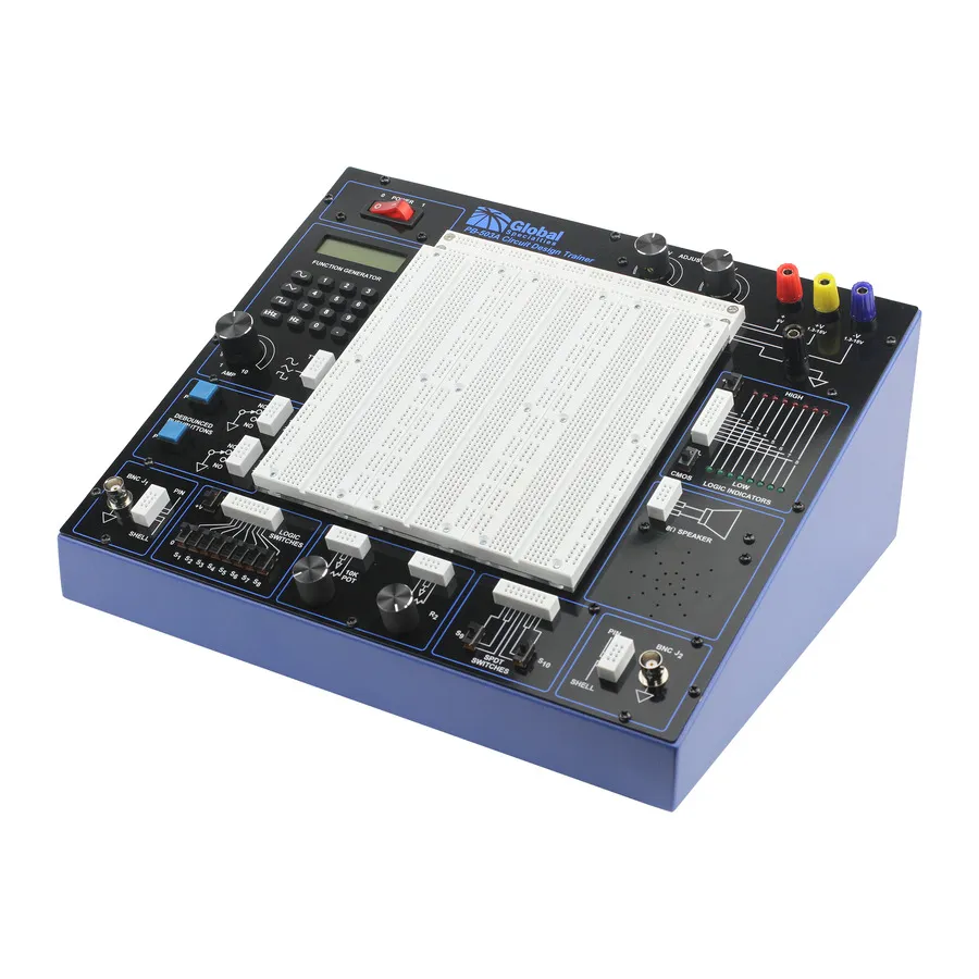 Trainer da Banco per la Progettazione di Circuiti Global Specialties PB-503A