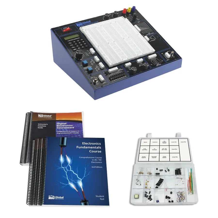 Trainer Global Specialties PB-503ALAB con Corsi e Kit di Componenti