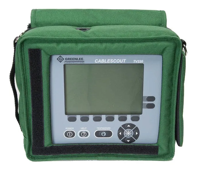 Tester TDR per cavi Greenlee TV220