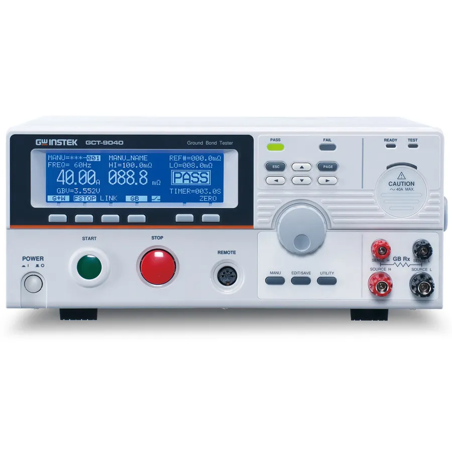 Tester di continuità di terra GW Instek GCT-9040