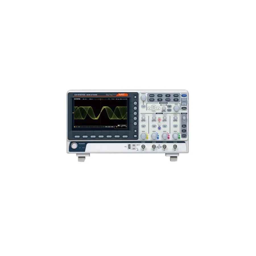 GW Instek GDS-2204E Oscilloscopio Digitale 200MHz