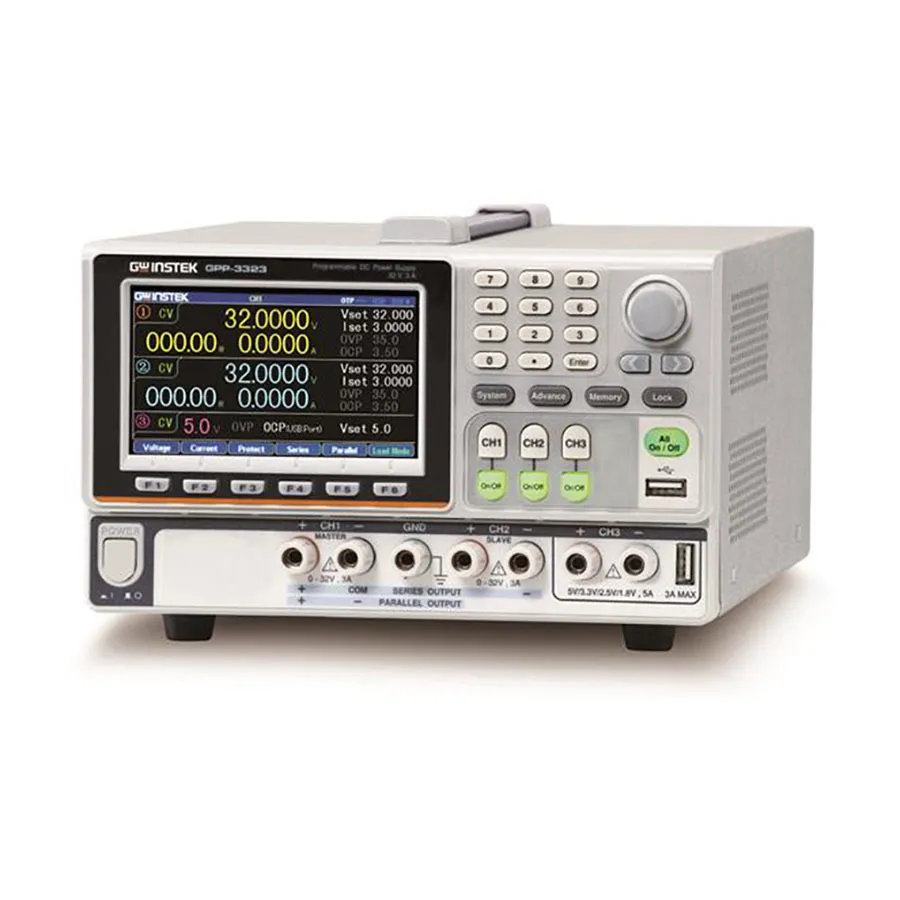 GW Instek GPP-3323 (LAN+GPIB) Alimentatore CC Programmabile