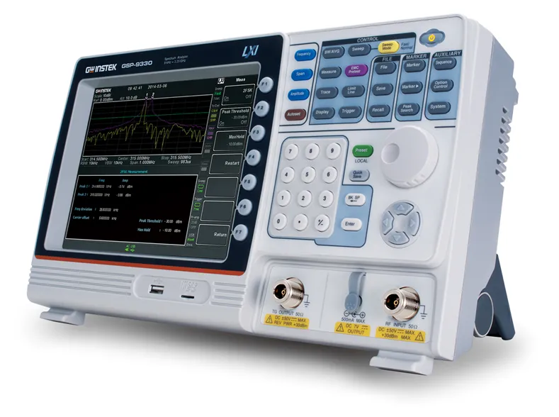 Analizzatore di Spettro GW Instek GSP-9330TG con Generatore di Inseguimento