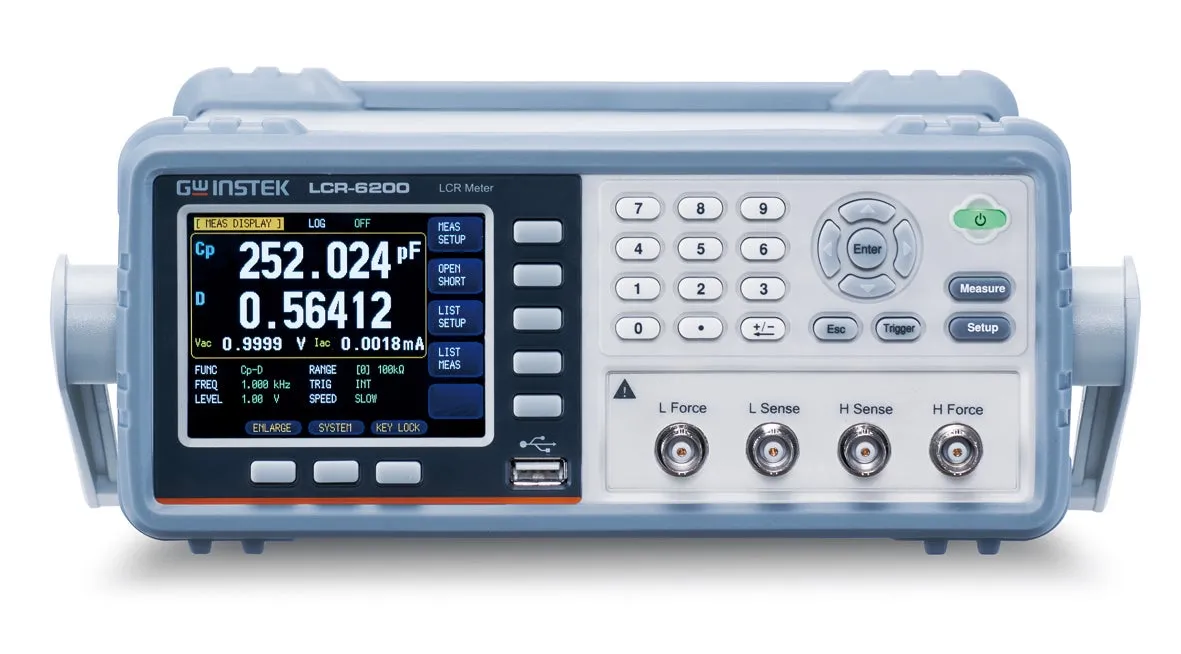 Misuratore LCR ad alta precisione GW Instek LCR-6300