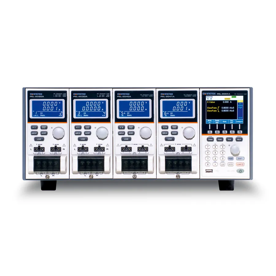 Mainframe di Carica Elettronica DC Programmabile GW Instek PEL-2004A a 4 Slot
