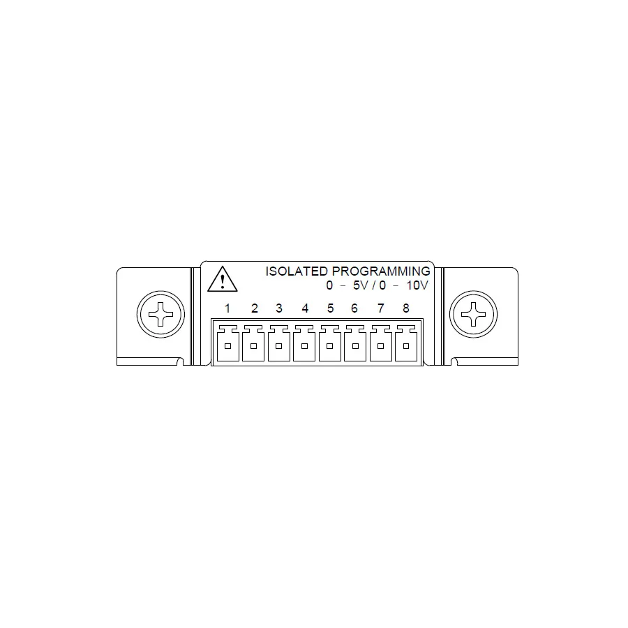 Scheda di controllo remoto di tensione isolata GW Instek PSU-ISO-V