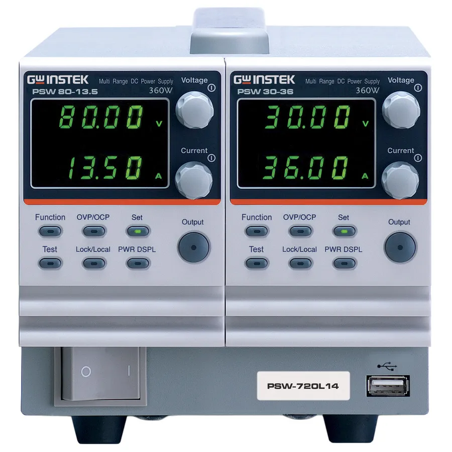 Alimentatore CC dual-channel GW Instek PSW-720L15
