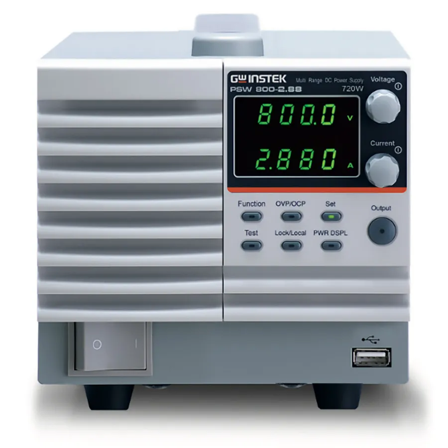 GW Instek PSW 800-2.88 Alimentatore CC