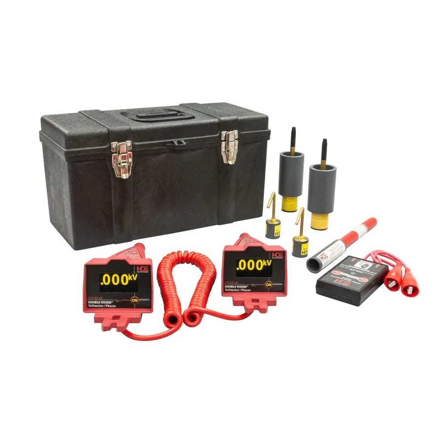 Voltmetro Dual Display e Set di Sfasamento HDE DDVM-40/K03