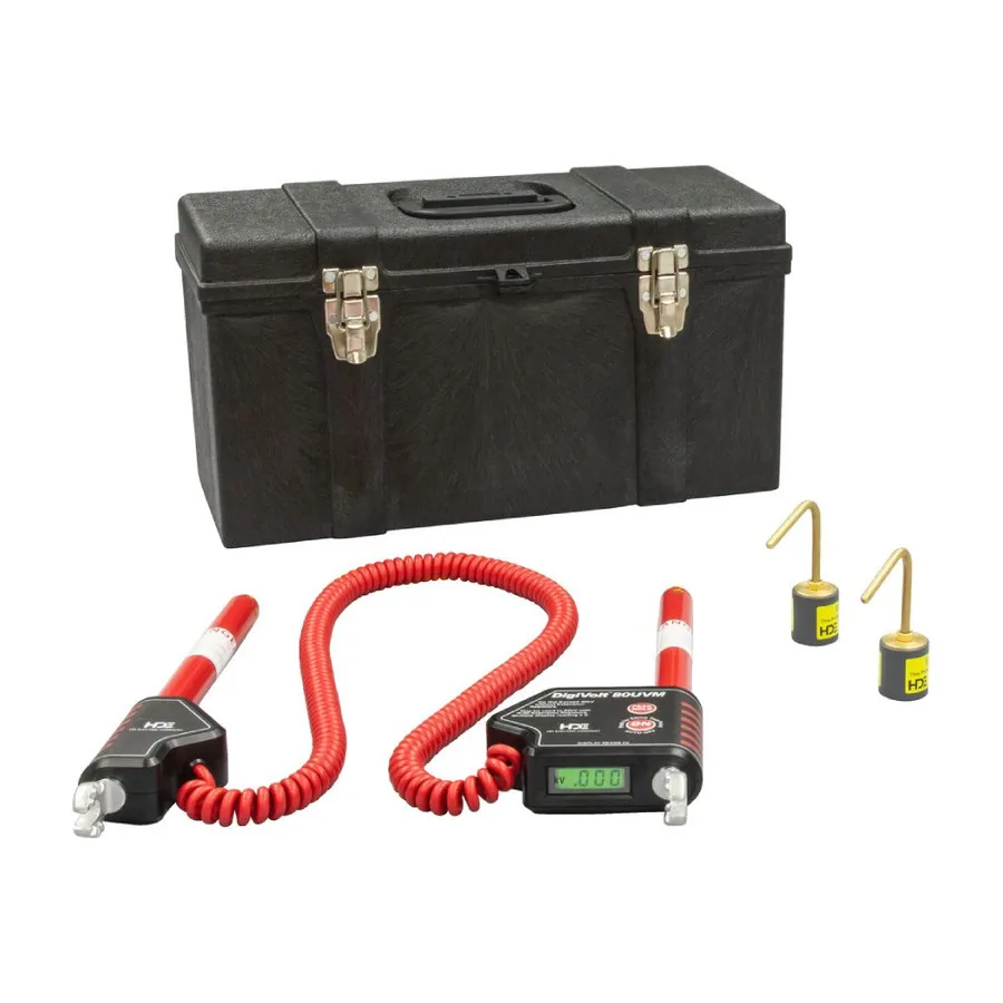 HDE DVM-80UVM Voltmetro Digitale Doppio Stick