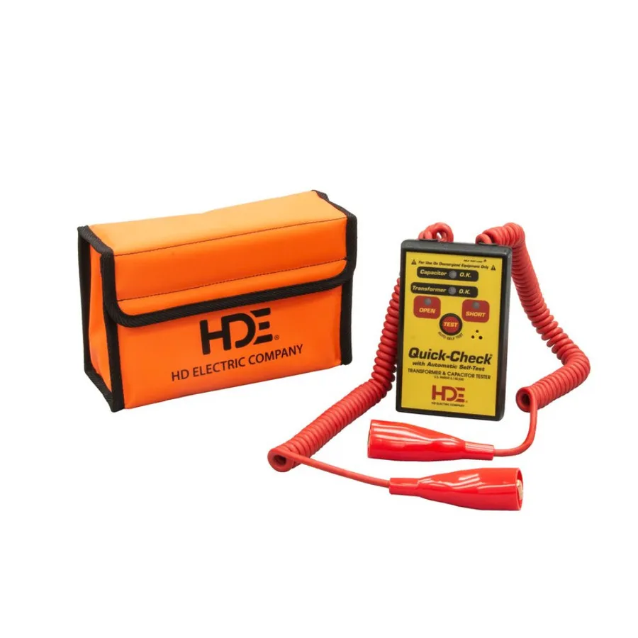 HDE QC-AST-N Trasformatore e Tester di Condensatori