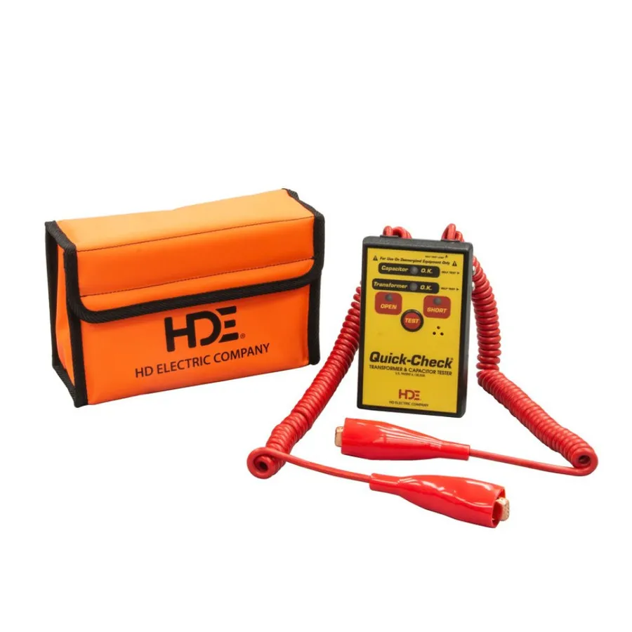 HDE QC-MAN-M Trasformatore e Tester di Condensatori