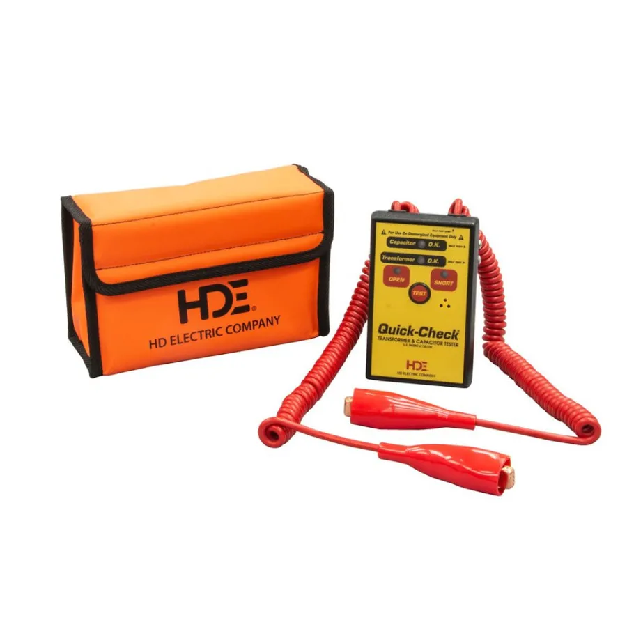 HDE QC-MAN-N Trasformatore e Tester di Condensatori