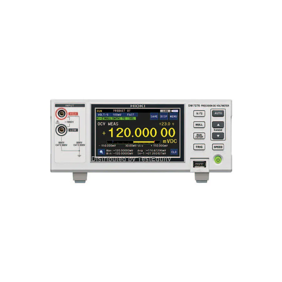 Voltmetro DC di Precisione Hioki DM7275-03
