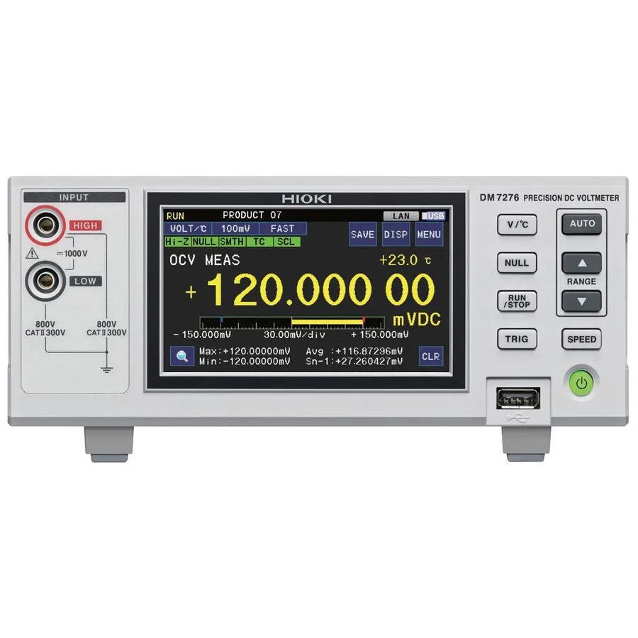 Hioki DM7276-01 Voltmetro DC di Precisione