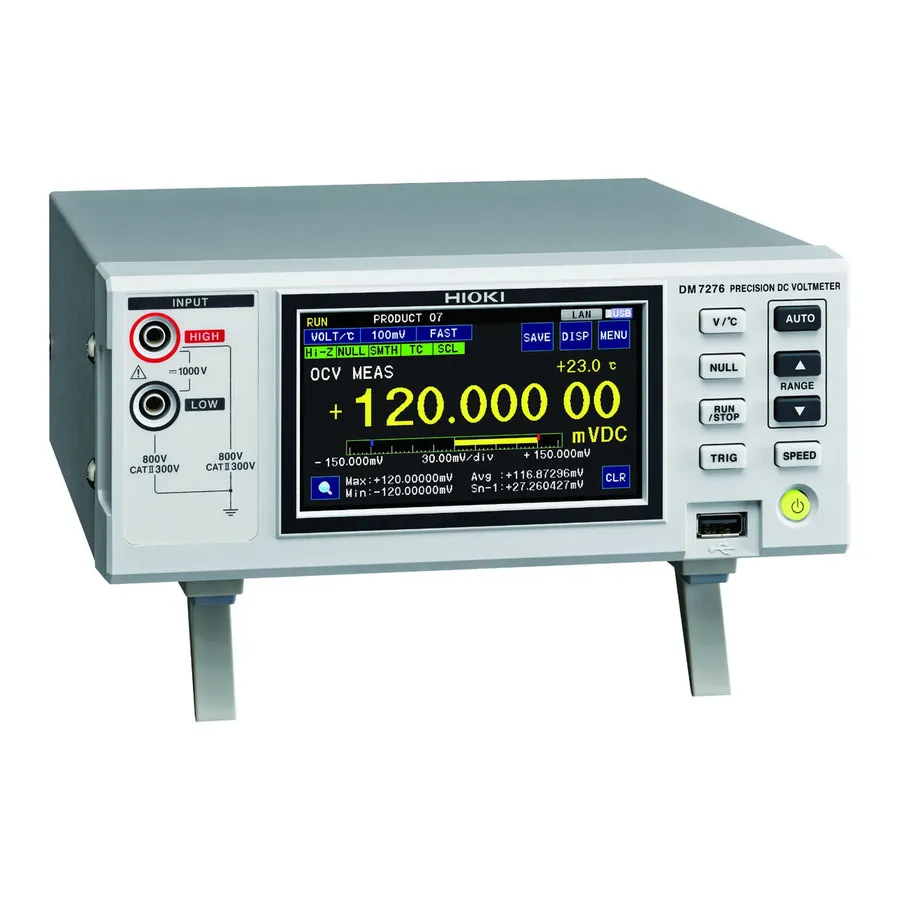 Hioki DM7276-03 Voltmetro DC di Precisione