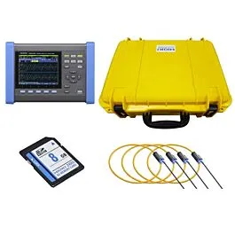 Hioki PQ3100-04-6000-7IN-KIT Kit Analizzatore di Qualità dell'Alimentazione