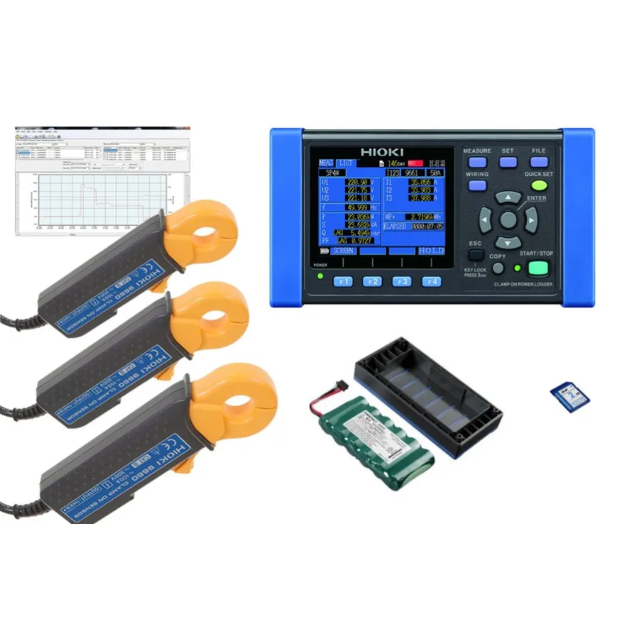 Analizzatore di Potenza Hioki PW3360-21/100Pro