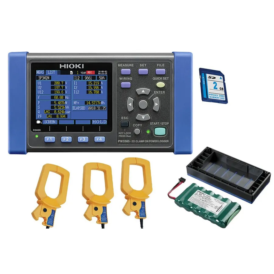 Registratore di Potenza Hioki PW3365-20/1000Pro KIT