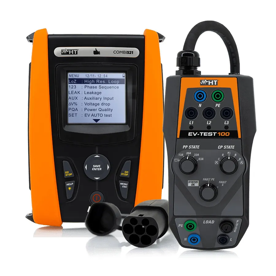 Strumento di test di installazione elettrica multifunzione HT Instruments Combi 521EV