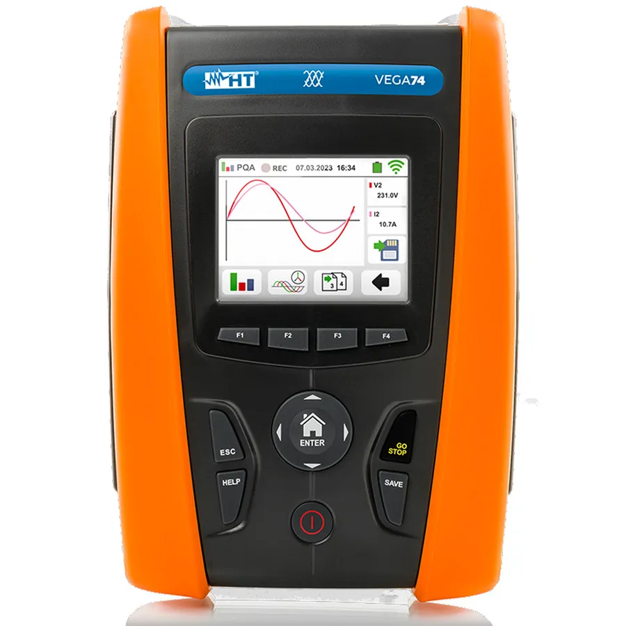 Analizzatore di Qualità dell'Energia e della Potenza HT Instruments PQA924