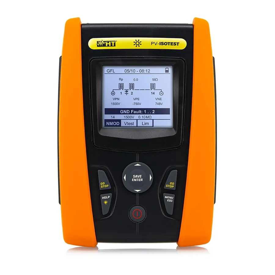 Dispositivo di Prova di Isolamento e Continuità HT Instruments PV-ISOTEST
