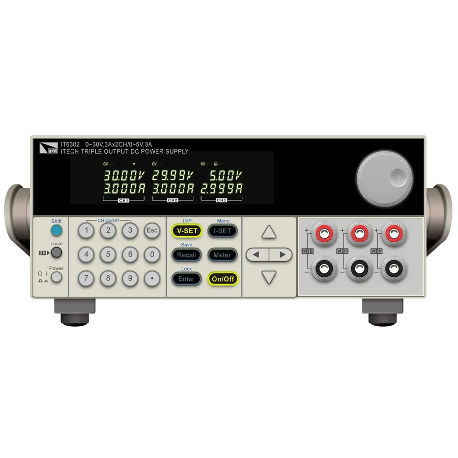 Alimentatore CC triple output programmabile ITECH IT6333A