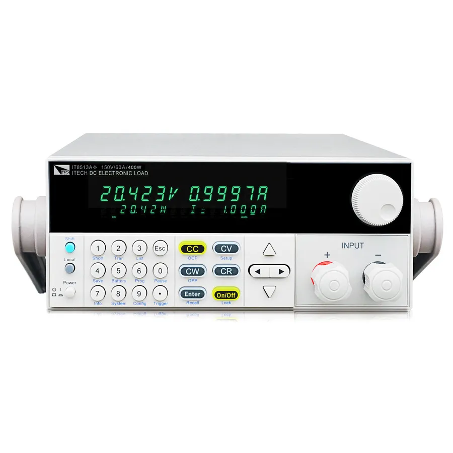 Carico elettronico DC programmabile ITECH IT8513A+