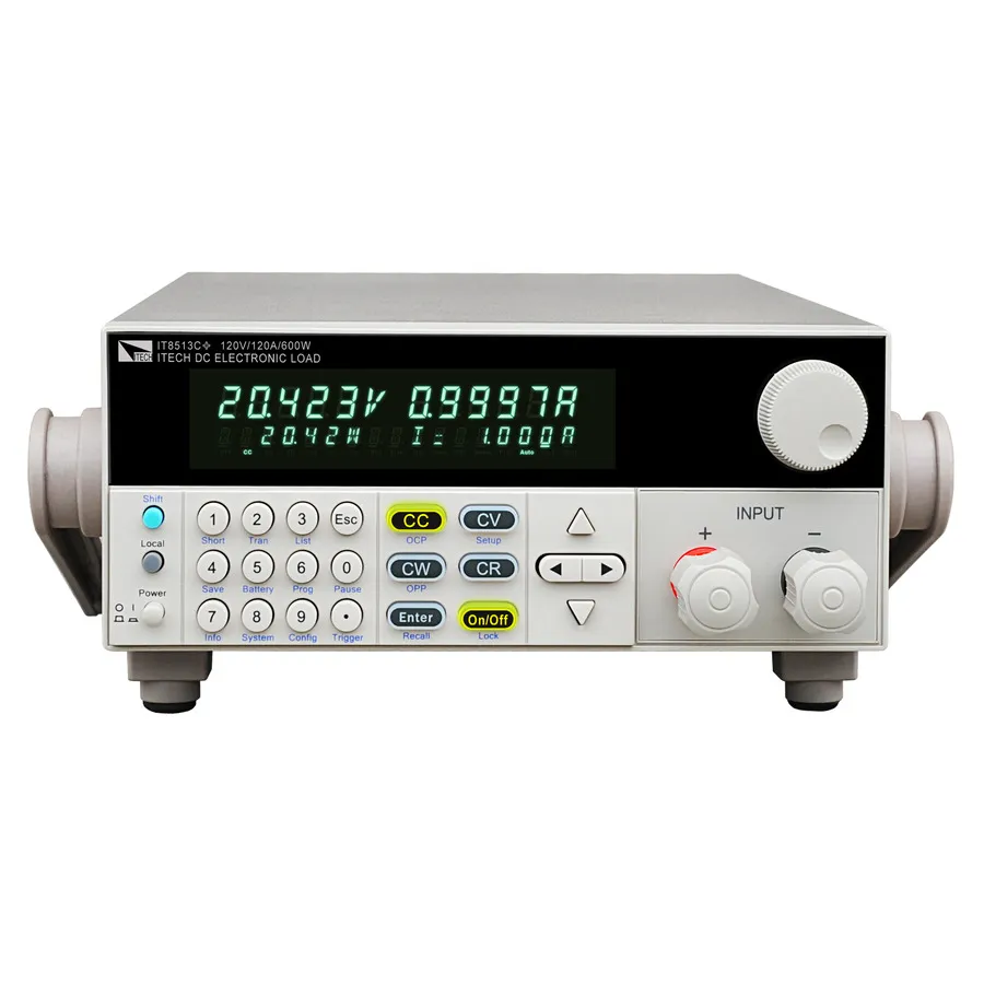 Carico elettronico DC programmabile da banco ITECH IT8513C+