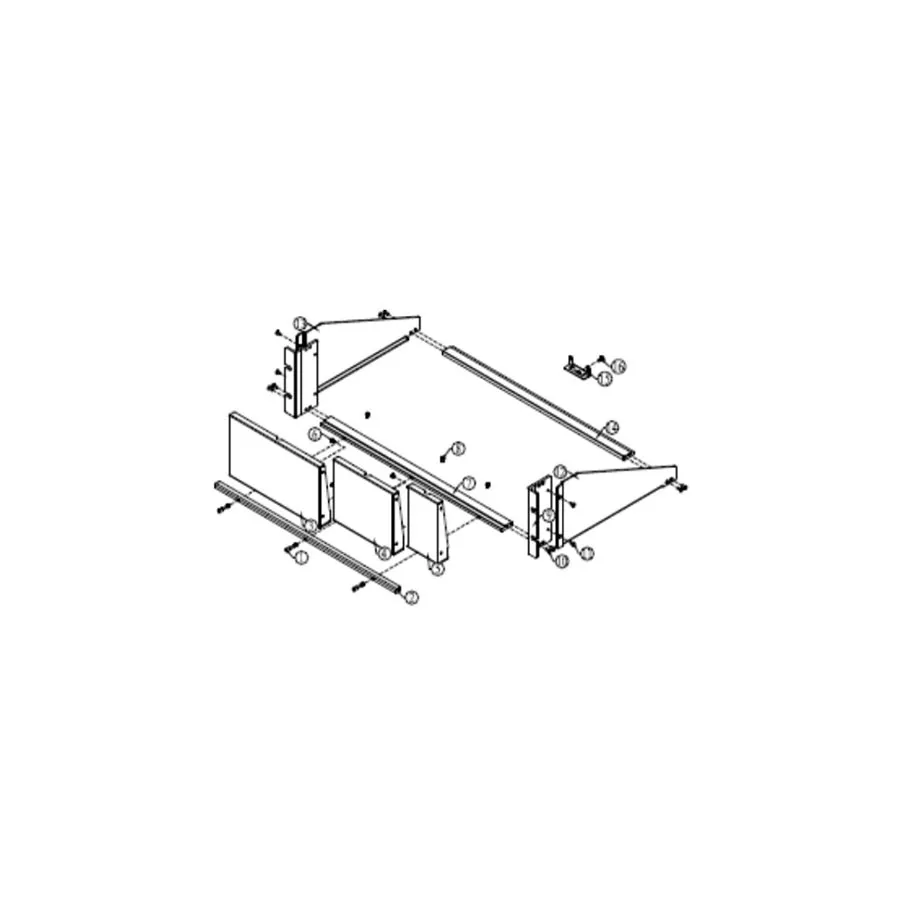 Kit di montaggio a rack Keithley 2260B-RMK-EIA
