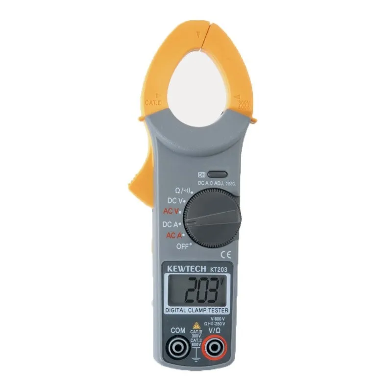 Kewtech KT203 Pinza Amperometrica AC/DC
