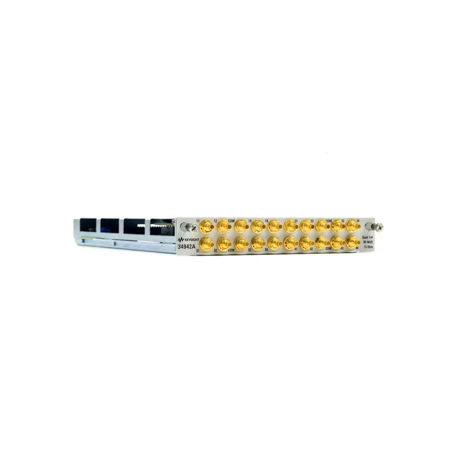 Keysight 34942A Multiplexer RF Quadruplo 1x4 75 Ohm