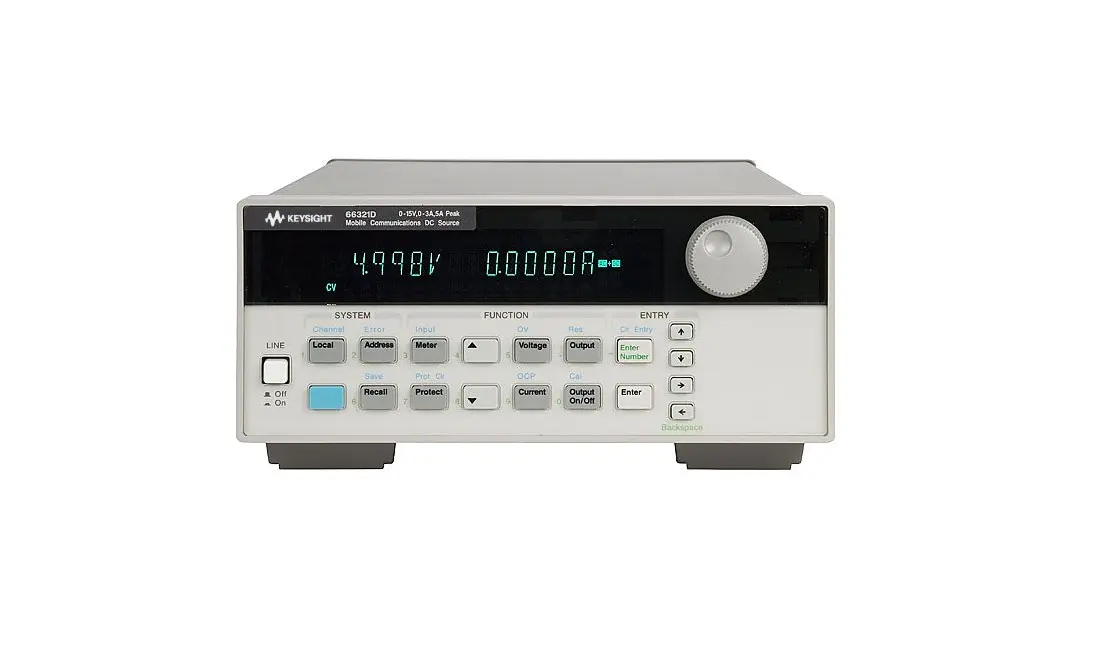 Keysight 66321D Fonte CC per comunicazioni mobili con DVM