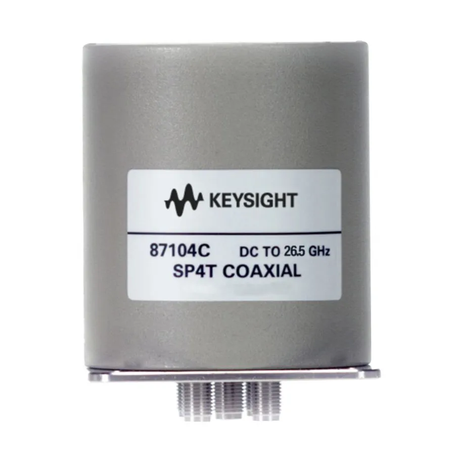 Interruttore Coassiale Keysight 87104C/024/161/SMA