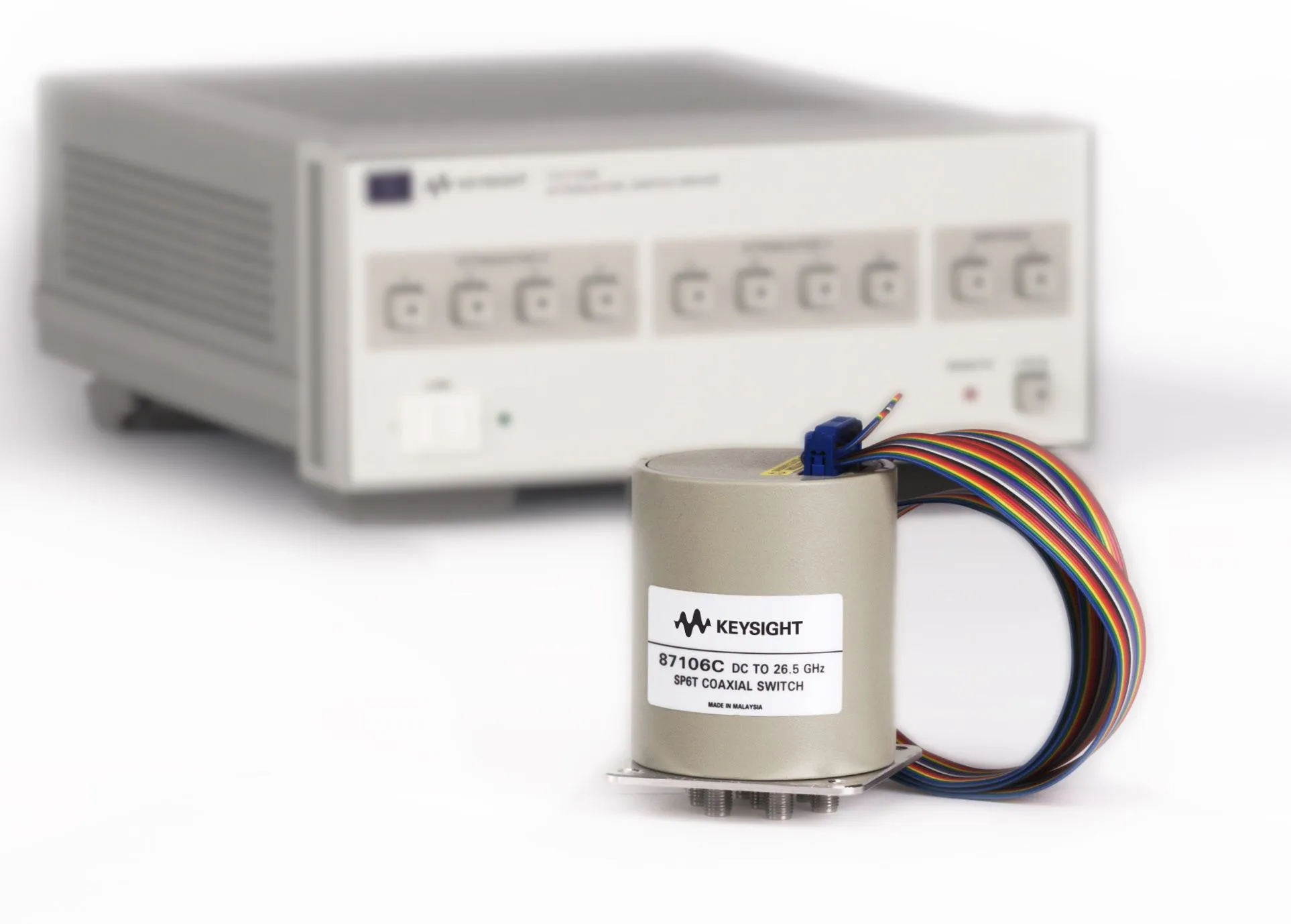 Commutatore Coassiale Multiporta Keysight 87106C