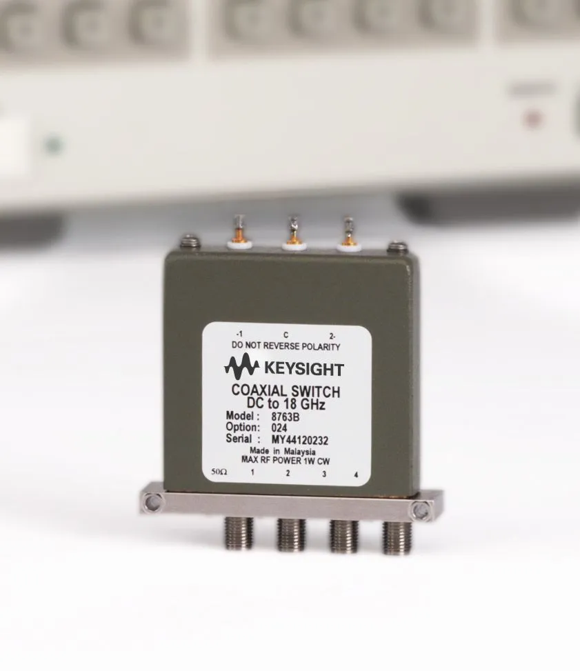 Interruttore coassiale Keysight 8763B