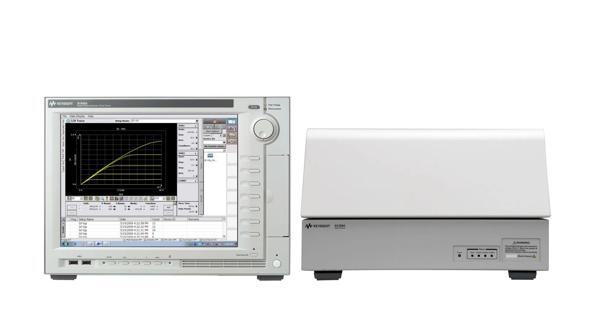 Analizzatore di Dispositivi di Potenza Keysight B1505AP