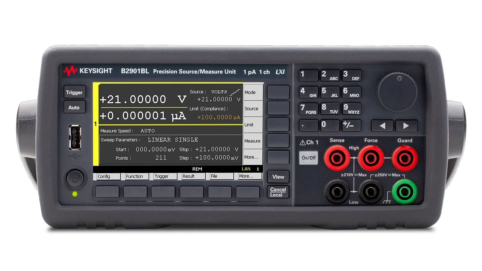 Unità di misurazione della fonte di precisione Keysight B2901BL