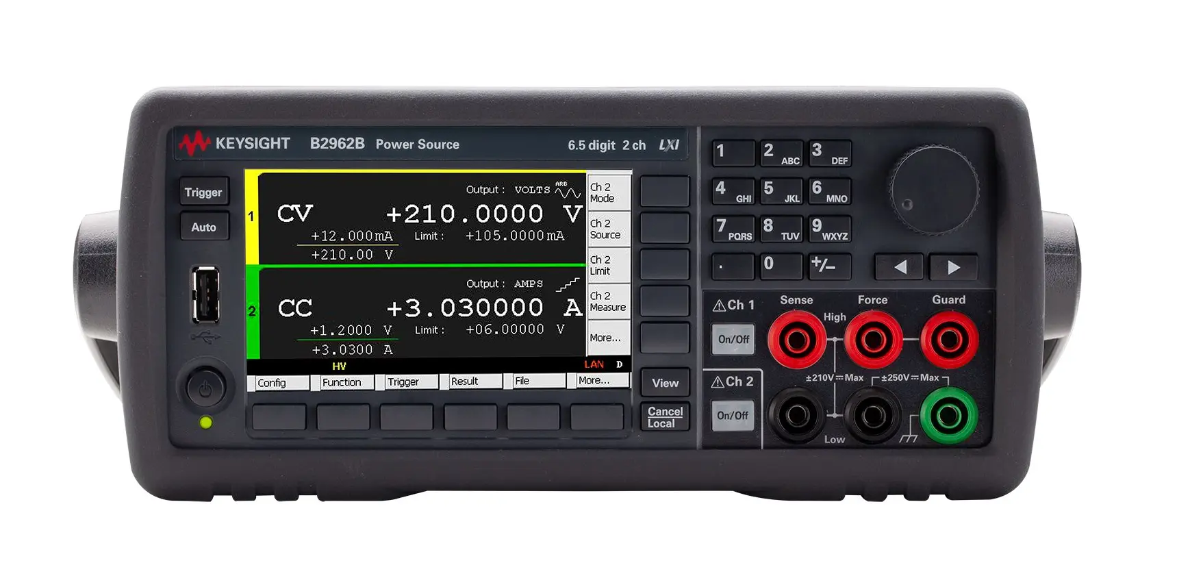 Keysight B2962B Sorgente di Alimentazione a Basso Rumore a 6.5 Cifre