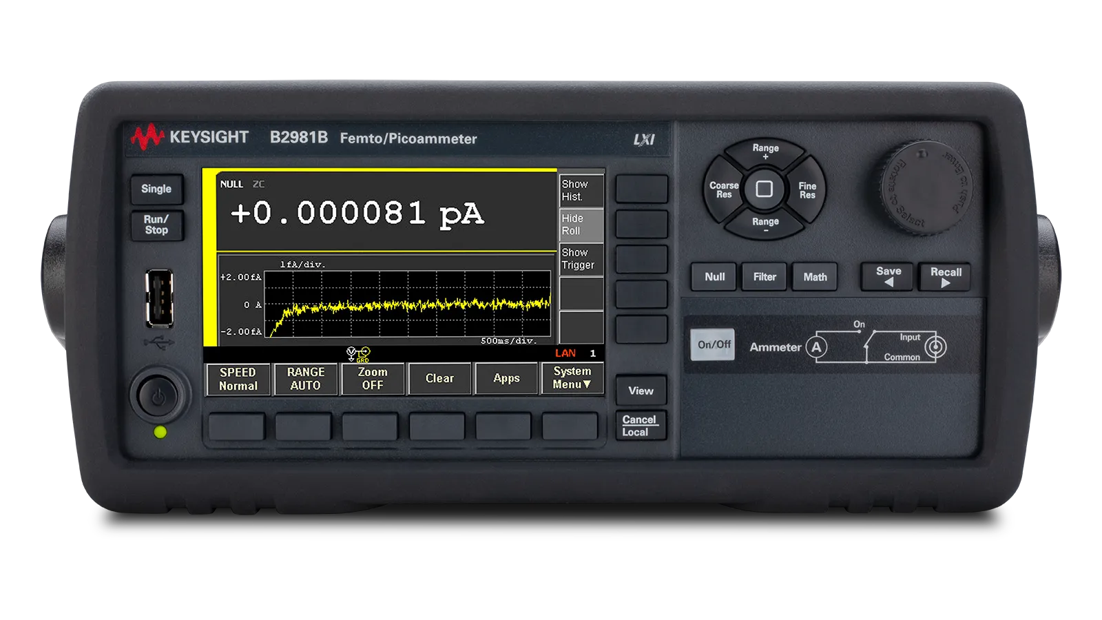 Keysight B2981B Femto/Picoamperometro
