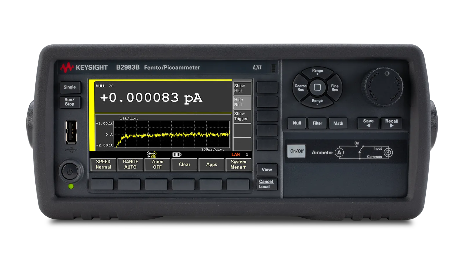 Keysight B2983B Femto/Picoamperometro