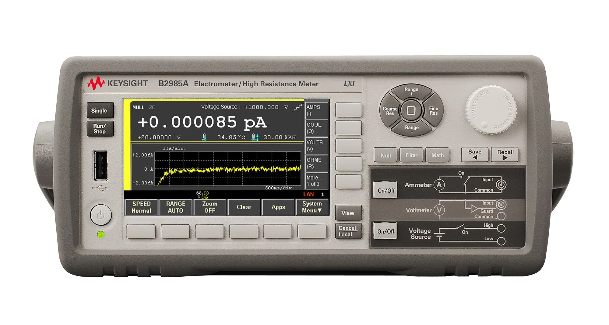 Keysight B2985A Elettrometro/Misuratore di Alta Resistenza